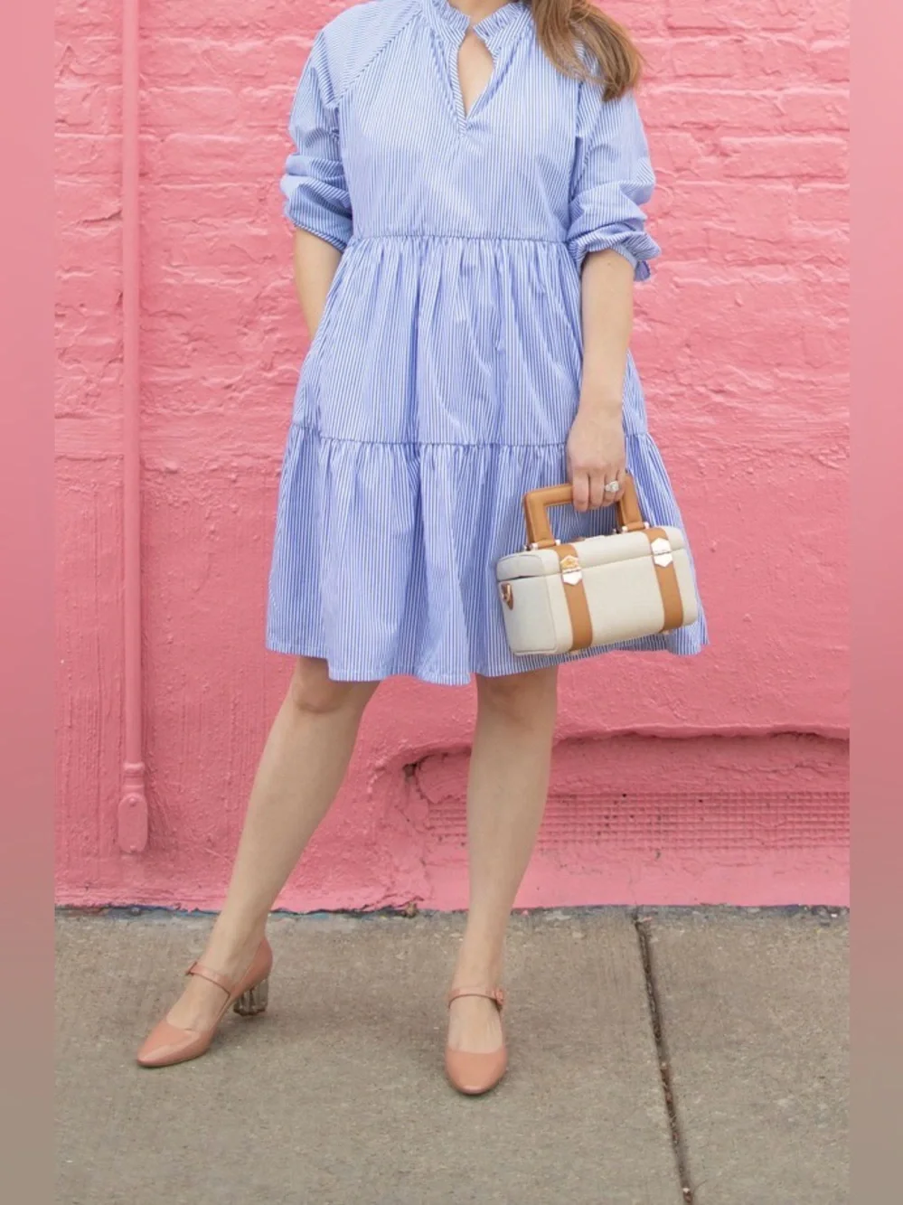 J CREW TIERED DRESS